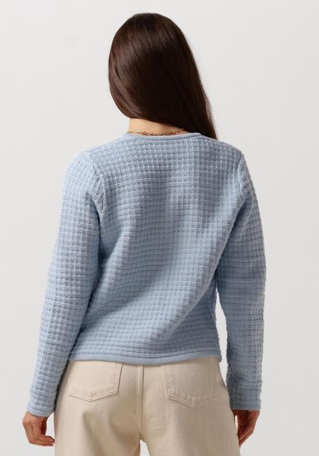NEO NOIR Gilet LIMONE KNIT JACKET Bleu clair - large