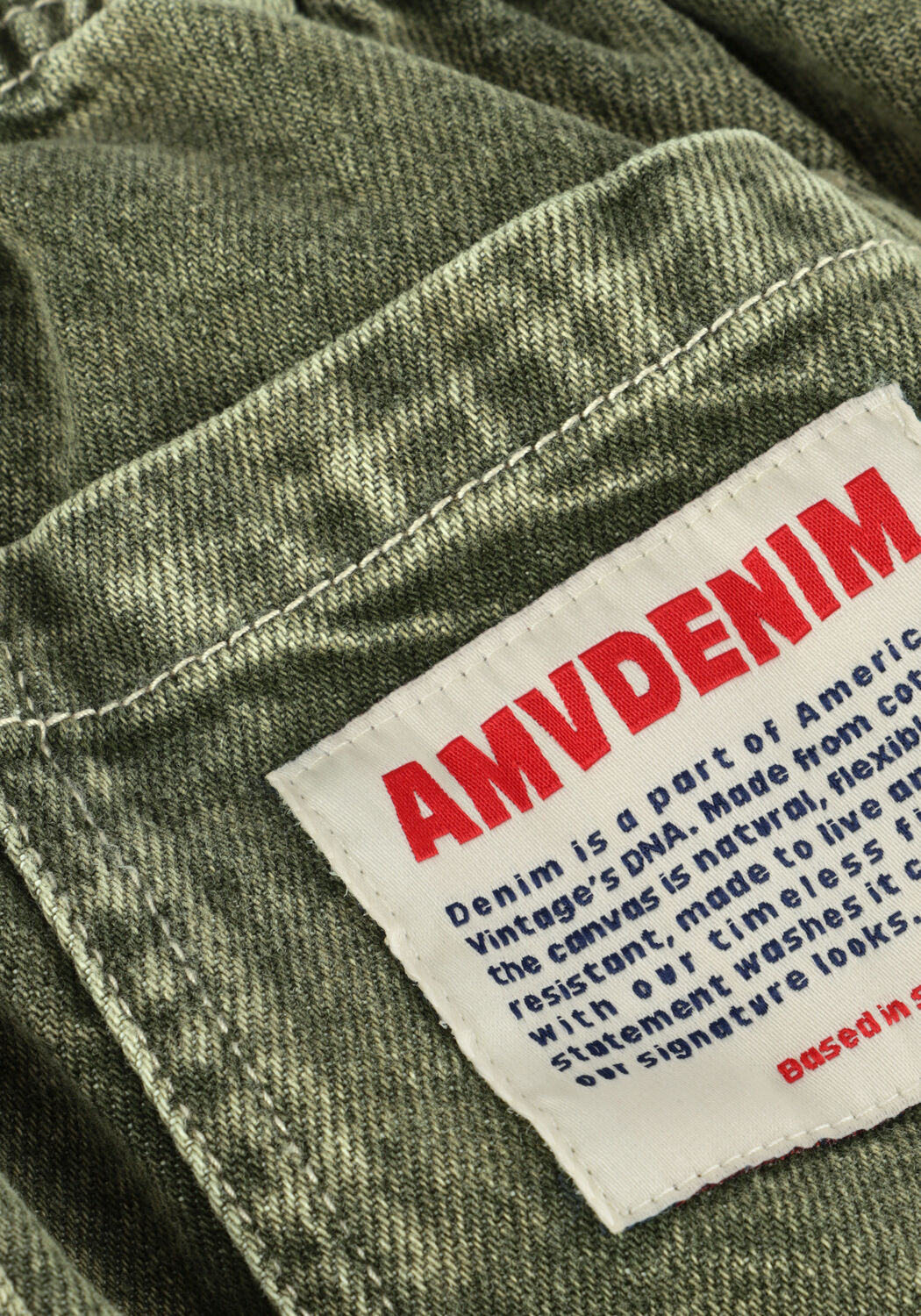 Groene AMERICAN VINTAGE Jeans UZATOWN - large