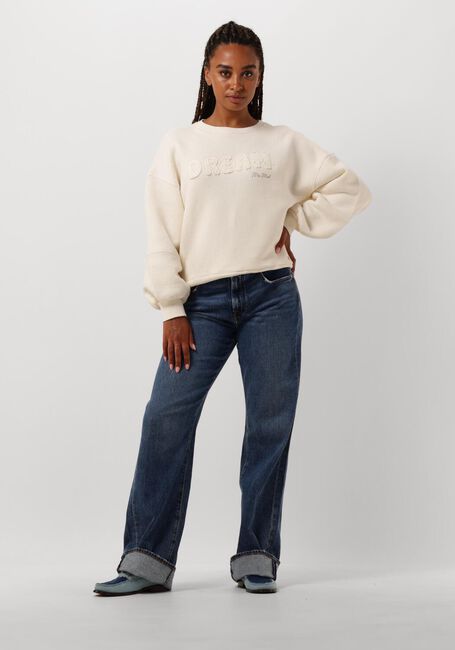 Ecru MOS MOSH Trui MARIT O-LS SWEATERSHIRT Ecru MOS MOSH Trui MARIT O-LS SWEATERSHIRT - large