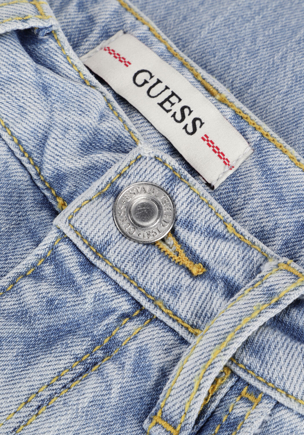 GUESS Mom jeans MOM JEAN D4NH6 Bleu clair - large