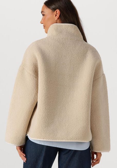 Ecru KNIT-TED Teddy jas JILL - large