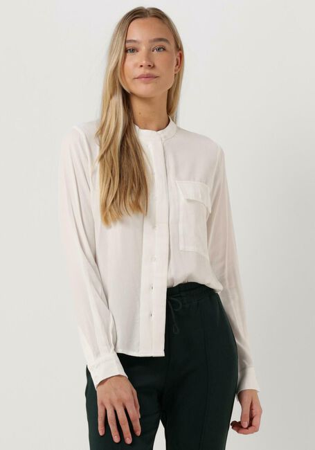 SIMPLE Blouse EVIA WV-LYOCEL-22-3 en blanc - large