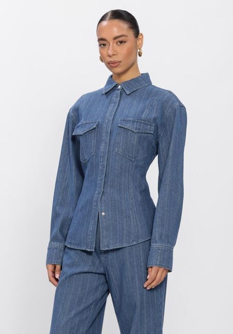 OMODA ATELIER X MODEROSA - HALO Blouses en bleu - large