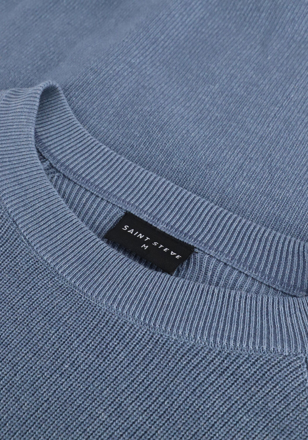 Lichtblauwe SAINT STEVE Trui HARM - large