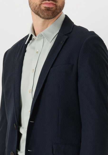 Donkerblauwe CAST IRON Colberts FANCY STRUCTURE KNIT - large