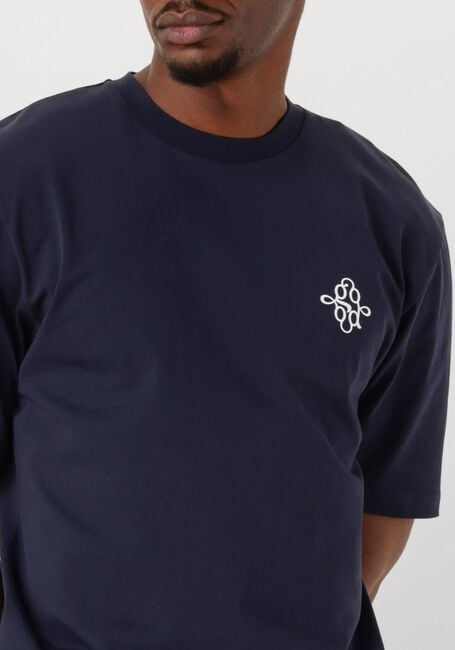 Donkerblauwe THE GOODPEOPLE T-shirt TYLER - large