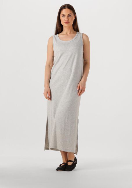 Lichtgrijze WITHBLACK Maxi jurk WBLDORDI LONG TANK DRESS - large