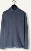 GENTI Pull TURTLE ZIP en bleu GENTI Pull TURTLE ZIP en bleu - medium