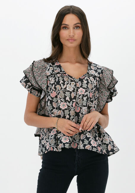 Zwarte LOUIZON Top GINTONIC TOP - large