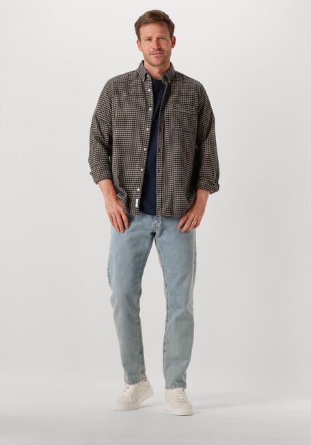 FORÉT Chemise décontracté CREEK FLANNEL SHIRT en marron - large