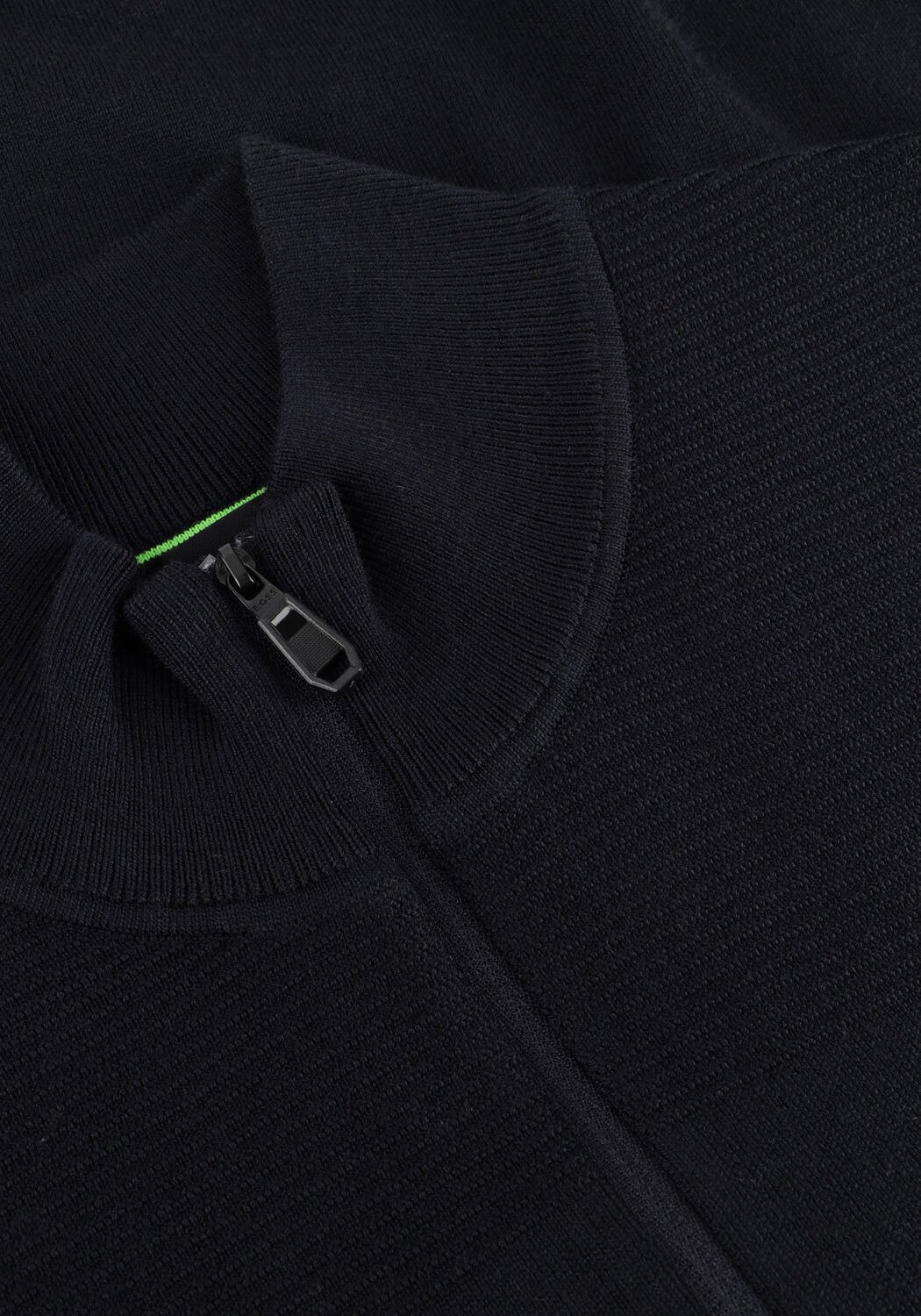 Donkerblauwe BOSS GREEN Trui KN_MOMENTUM-X QZ - large