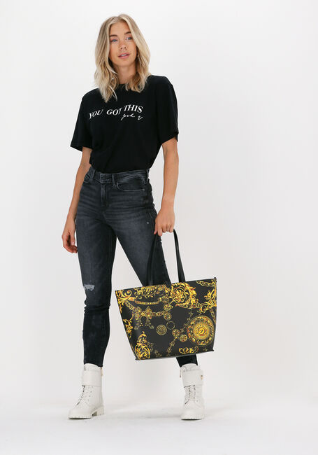 GUESS Skinny jeans 1981 BOTTOM ZIP en noir - large