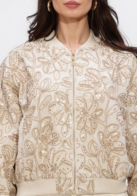 NUKUS Jack GINNY BOMBER PAILLET en beige - large