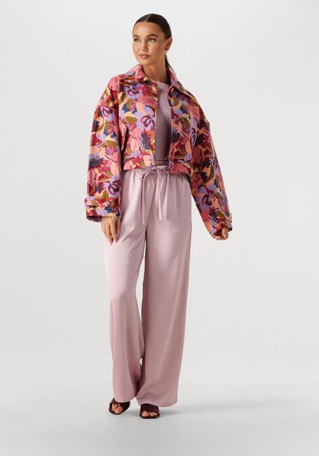 Paarse AMAYA AMSTERDAM Tops & T-shirts FLEUR - large