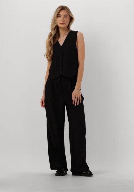 MODSTRÖM Pantalon GALEMD WIDE PANTS en noir - large