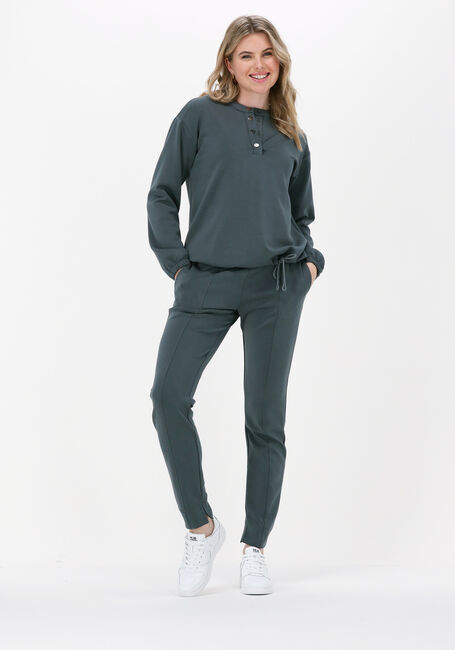 SIMPLE Pull JERSEY SWEATER SELENA SCUBA en vert - large