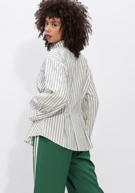 Gebroken wit NEO NOIR  LYTRA STRIPE SHIRT - large