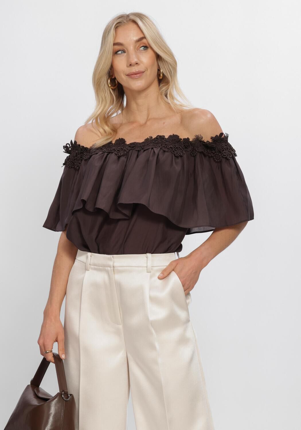 Bruine COPENHAGEN MUSE  CMMOLLY-BLOUSE - large