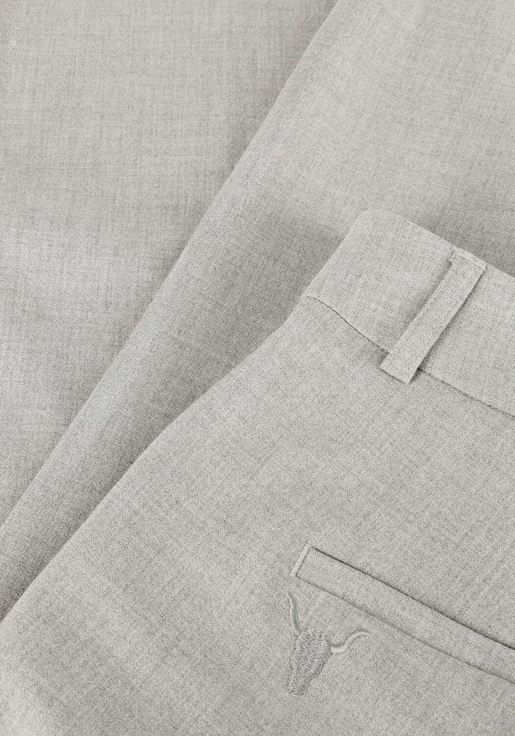 ALIX THE LABEL Pantalon LADIES WOVEN FOIL STRIPE PANTS Gris clair - large