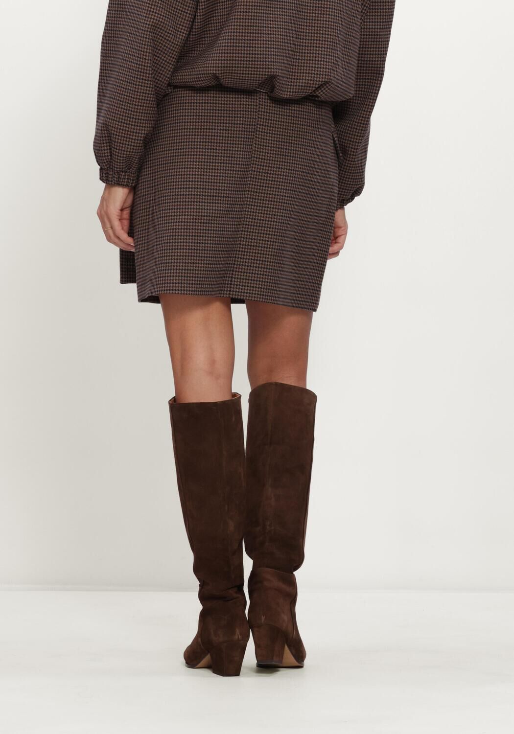 BEAUMONT Mini-jupe ARIS SKIRT en marron - large