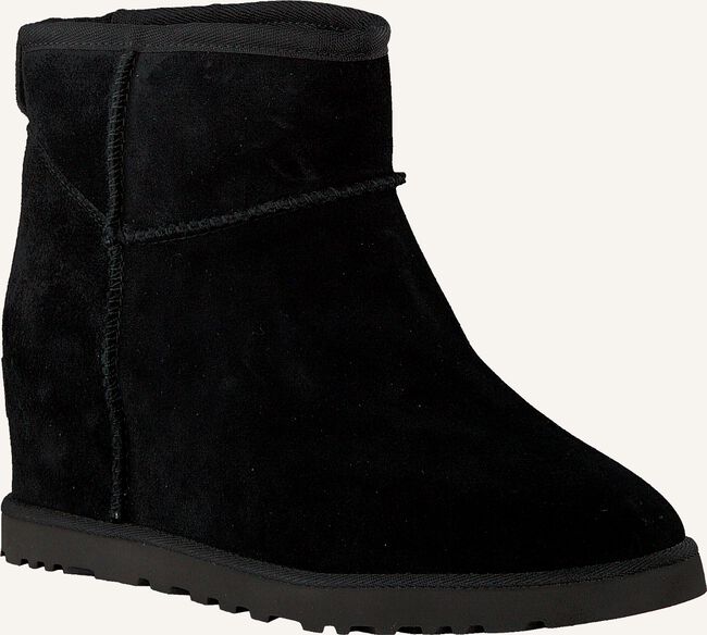 Zwarte UGG Vachtlaarzen W CLASSIC FEMME MINI Zwarte UGG Vachtlaarzen W CLASSIC FEMME MINI - large