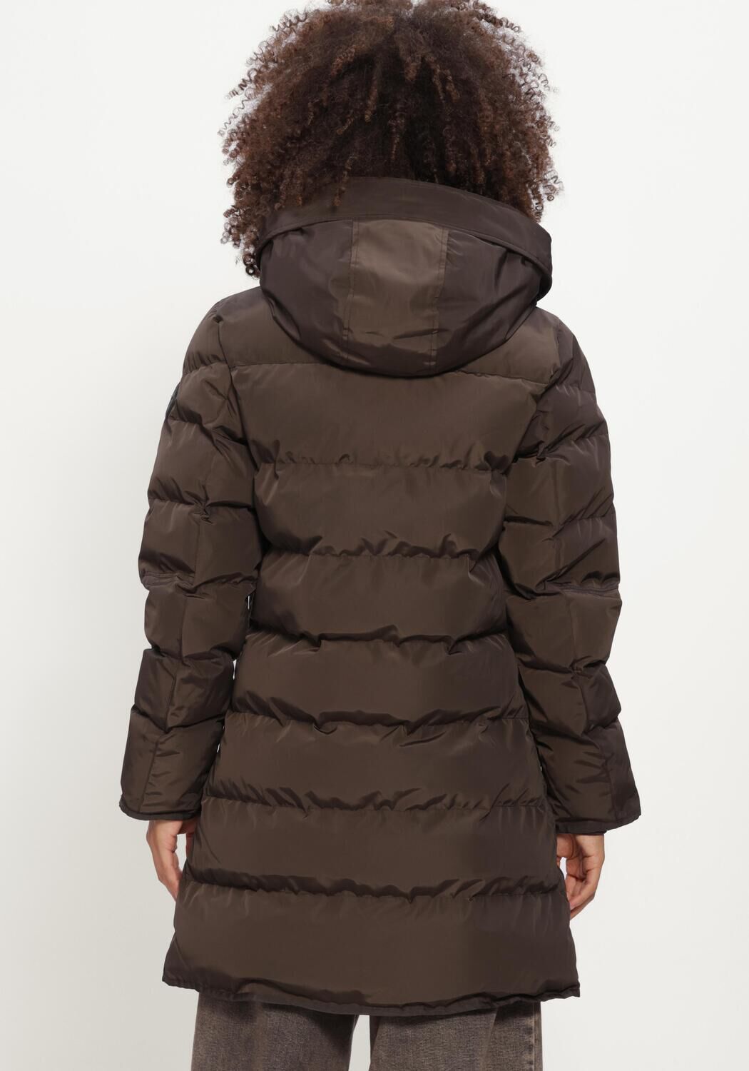 AIRFORCE Veste matelass&eacute; JADE JACKET en marron - large