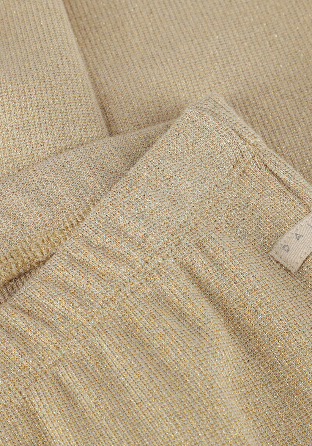 Zand DAILY7 Flared broek FLARED GLITTER PANTS - large