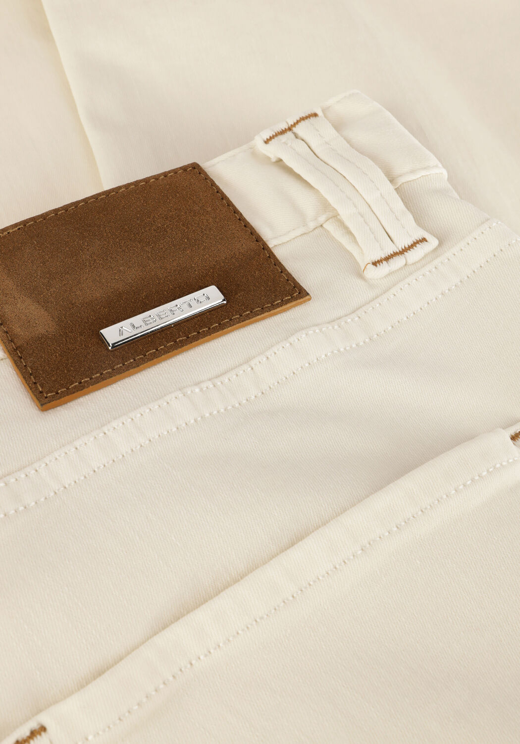 ALBERTO Slim fit jeans SLIM &Eacute;cru - large