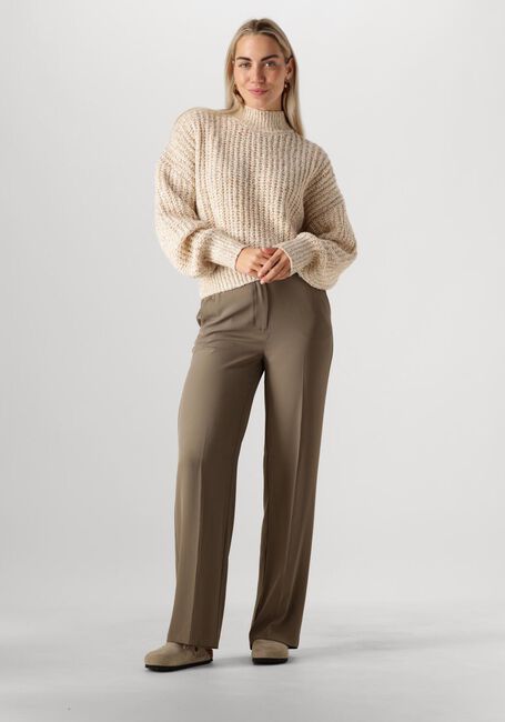ANOTHER LABEL Pull DYLAN KNITTED PULL en beige - large