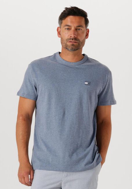 Blauwe TOMMY JEANS T-shirt TJM REG BADGE TEE EXT - large