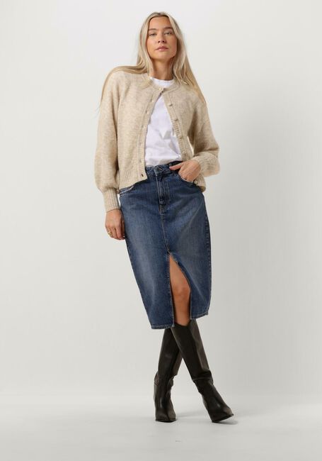 MSCH COPENHAGEN Pull MSCHZASHA HOPE CARDIGAN en beige - large