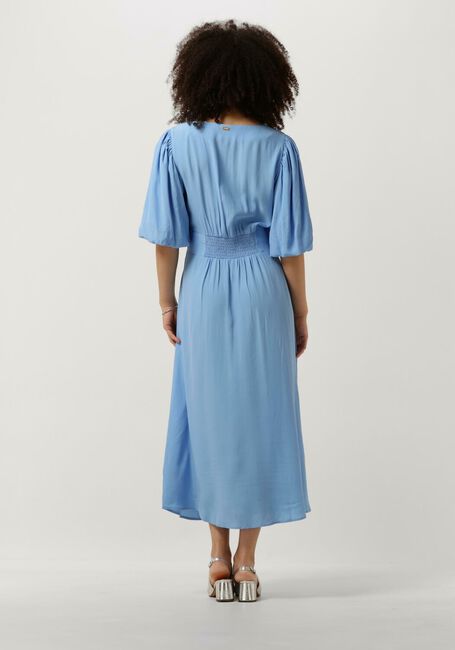 POM AMSTERDAM Robe midi MEDITERRANEAN BLUE DRESS en bleu - large