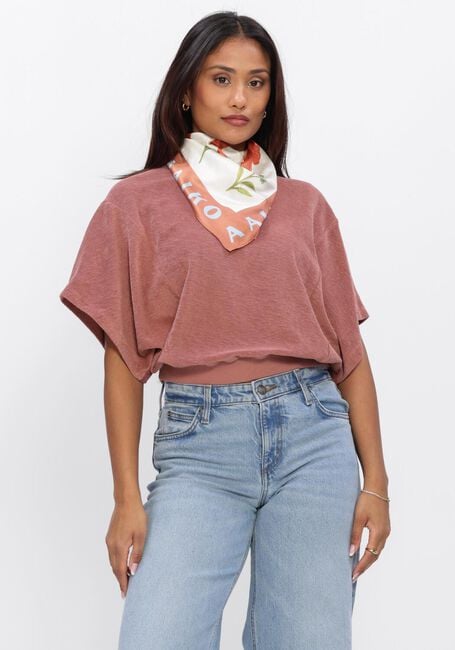 Roze BY-BAR T-shirt NUKI SLUB TOP - large