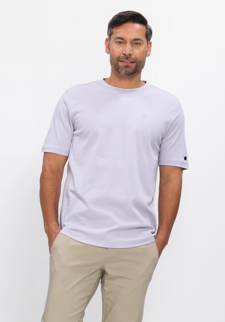 CAST IRON T-shirt REGULAR FIT INTERLOCK Lilas - large