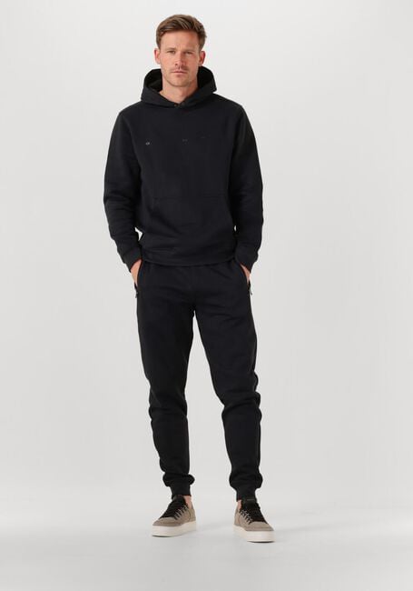 GENTI Pull BASIC LOGO HOODIE en noir - large