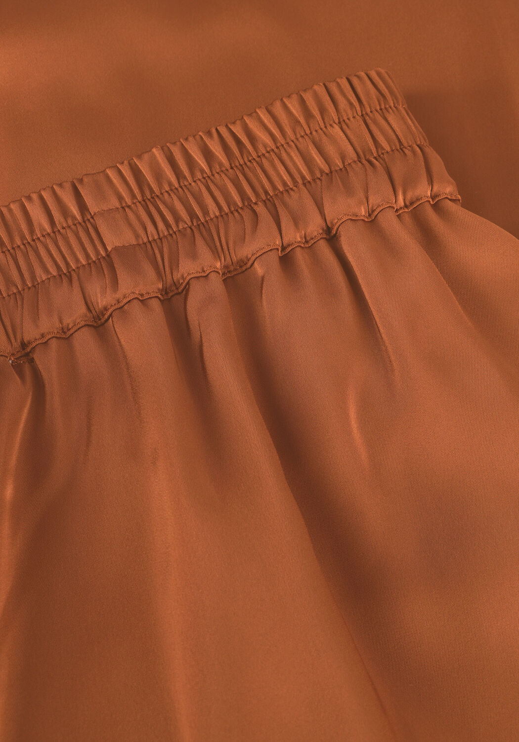 GESTUZ Pantalon large GZJESSIE HW PANTS en camel - large