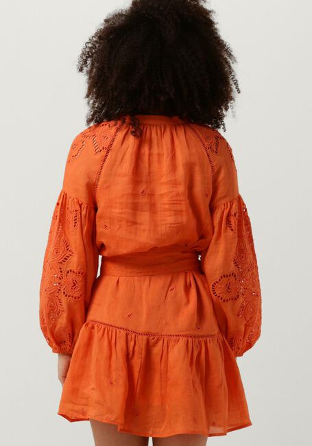 SCARLETT POPPIES Mini robe SUNSHINE BABE SHORT en orange - large