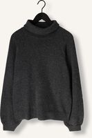 Donkergrijze GESTUZ Trui MANZIGZ WOOL ROLLNECK Donkergrijze GESTUZ Trui MANZIGZ WOOL ROLLNECK - medium