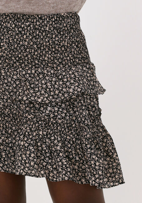Zwarte CO'COUTURE Minirok BREEZE FLOWER SMOCK SKIRT - large