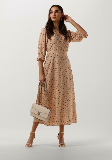 Beige SOFIE SCHNOOR Midi jurk S231323 - large