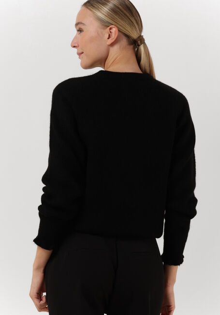 Zwarte NEO NOIR Trui ASLI KNIT BLOUSE - large