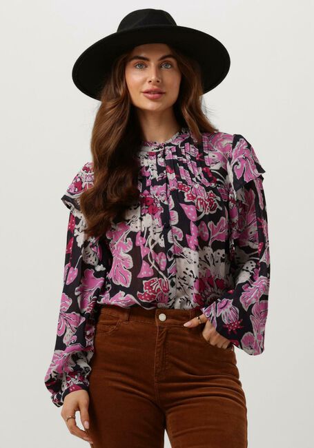 FABIENNE CHAPOT Blouse BIBI LONG SLEEVE BLOUSE en rose - large