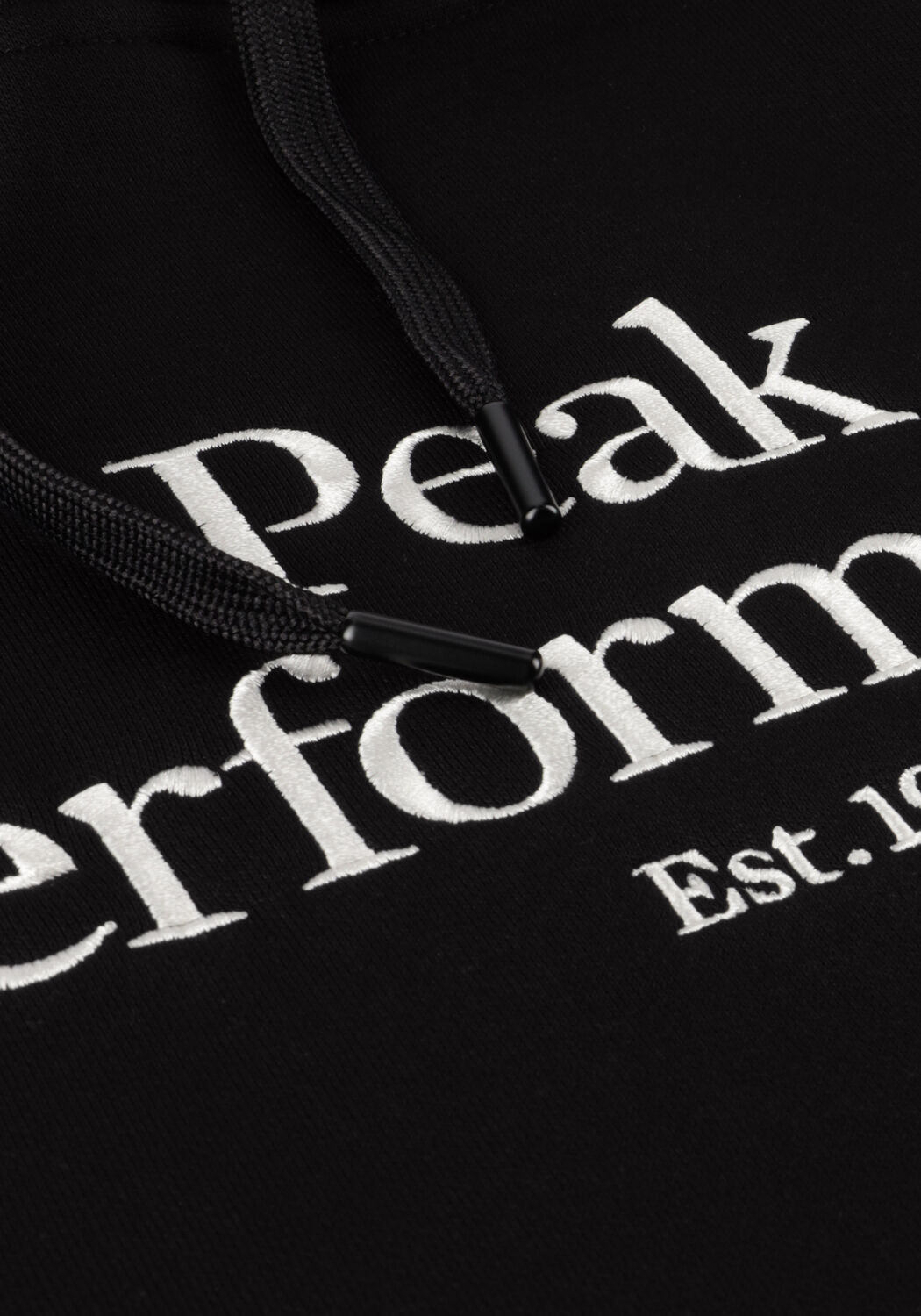 PEAK PERFORMANCE Chandail M ORIGINAL HOOD en noir - large