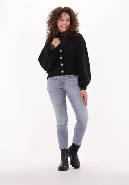 Y.A.S. Gilet YASBETRICIA LS KNIT CARDIGAN en noir - large