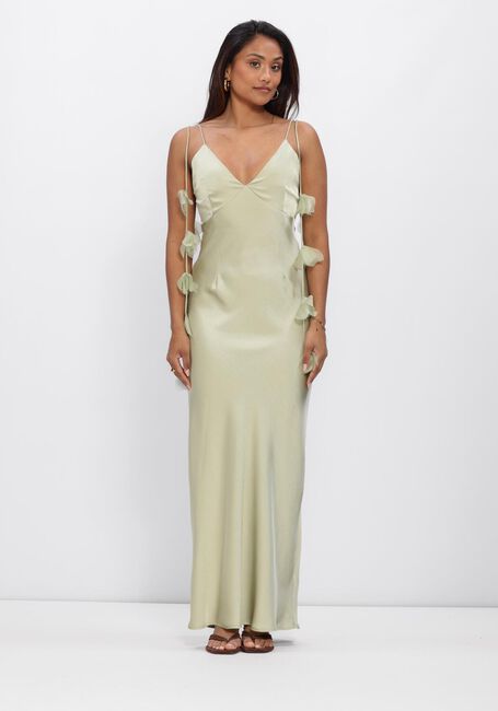 Mint NEO NOIR Maxi jurk COLLY HEAVY SATEEN DRESS - large