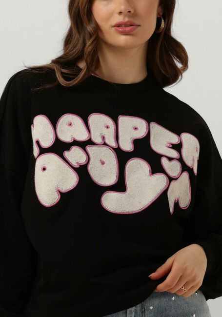 HARPER & YVE Chandail LOGO-SW en noir - large