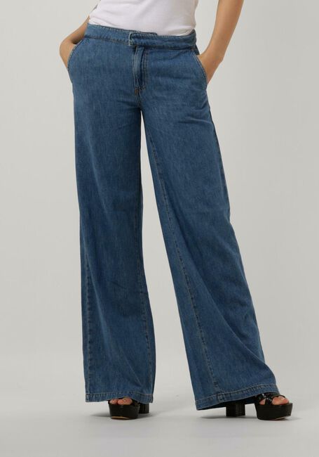 Blauwe TWINSET MILANO Wide jeans 10070822-CPC - large