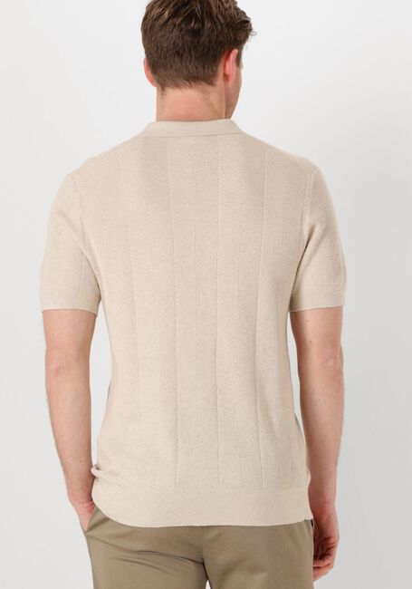 PROFUOMO Polo POLO SHORT SLEEVE en beige - large