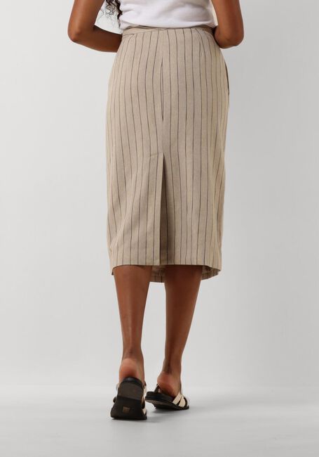 CO'COUTURE Jupe midi LINEN PIN PENCIL SKIRT en beige - large