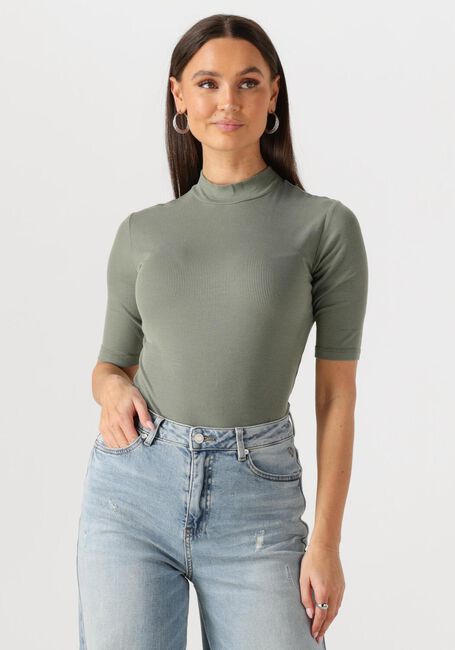 MODSTRÖM Haut KROWN T-SHIRT en vert - large